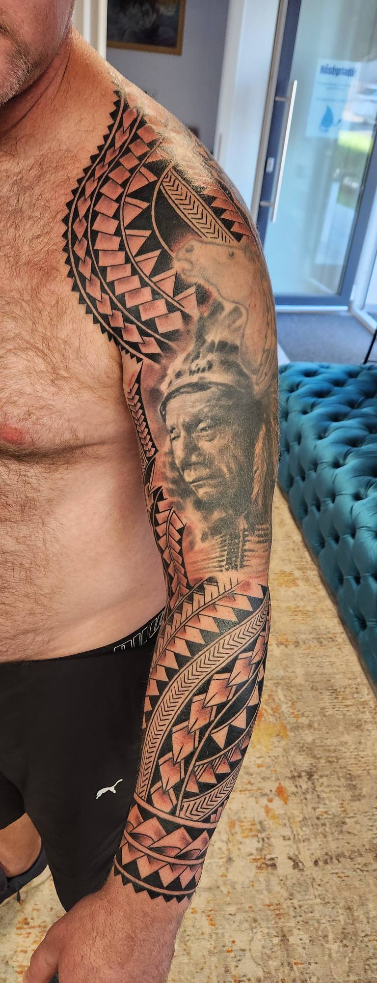 Polinéz tetoválás a Pinker Tattoo galériából